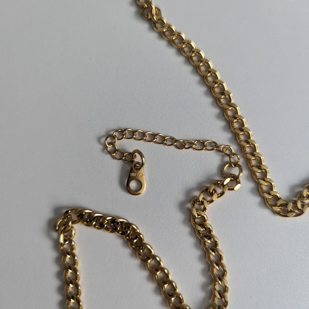 18K gold plated #1 Necklace